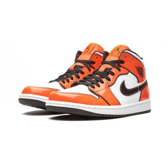 Kicksonfire Air Jordan 1 Mid SE “Turf Orange” TURF ORANGE DD6834 802