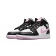 Kicksonfire Air Jordan 1 Mid White Black Light Arctic Pink White White 555112 103