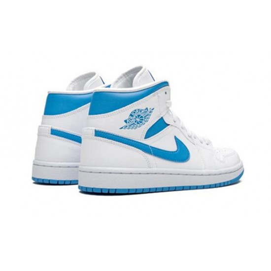 Kicksonfire Air Jordan 1 Mid Sail Light Blue UNIVERSITY BLUE UNIVERSITY BLUE BQ6472 114