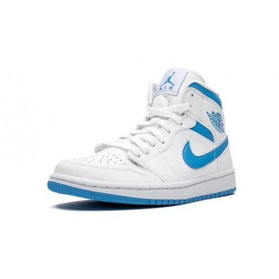 Kicksonfire Air Jordan 1 Mid Sail Light Blue UNIVERSITY BLUE UNIVERSITY BLUE BQ6472 114