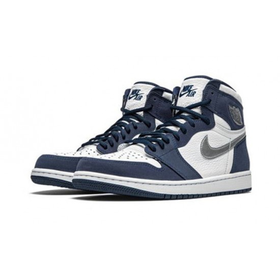 Kicksonfire Air Jordan 1 High Midnight Navy WHITE DC1788 100