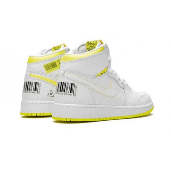 Kicksonfire Air Jordan 1 High First Class Flight WHITE 575441 170