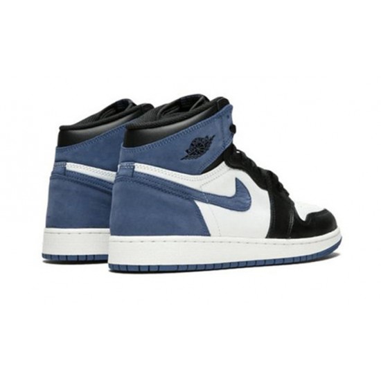 Kicksonfire Air Jordan 1 High Blue Moon SUMMIT WHITE 575441 115