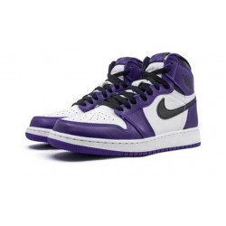 Kicksonfire Air Jordan 1 High OG GS “Court Purple COURT PURPLE 575441 500