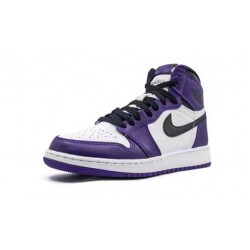 Kicksonfire Air Jordan 1 High OG GS “Court Purple COURT PURPLE 575441 500