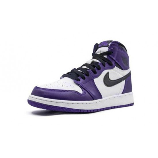 Kicksonfire Air Jordan 1 High OG GS “Court Purple COURT PURPLE 575441 500