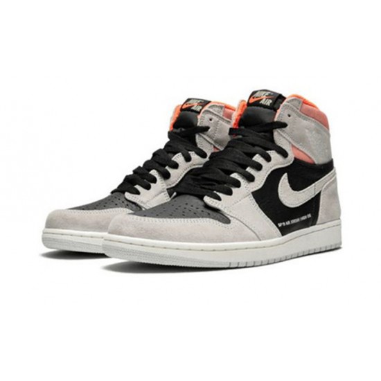 Kicksonfire Air Jordan 1 High OG Neutral Grey Hyper Crimson NEUTRAL GREY 555088 018