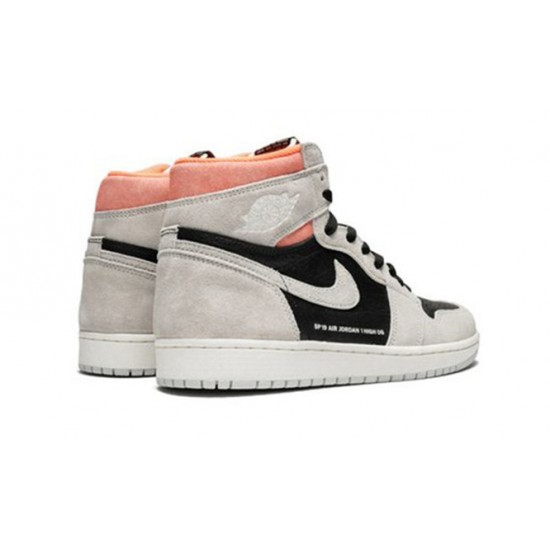 Kicksonfire Air Jordan 1 High OG Neutral Grey Hyper Crimson NEUTRAL GREY 555088 018