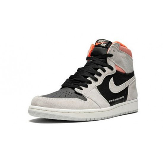 Kicksonfire Air Jordan 1 High OG Neutral Grey Hyper Crimson NEUTRAL GREY 555088 018