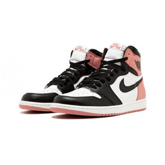 Kicksonfire Air Jordan 1 High OG Rust Pink WHITE WHITE 861428 101