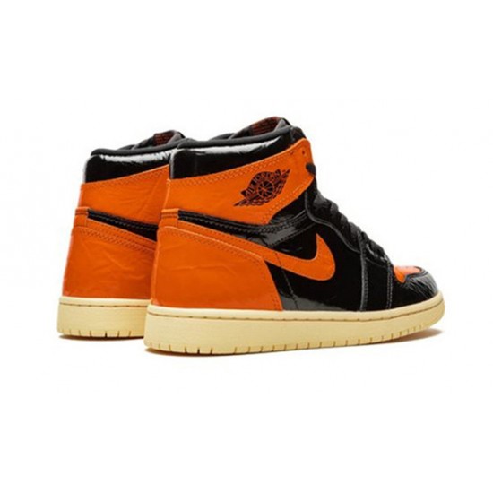 Kicksonfire Air Jordan 1 High Shattered Backboard BLACK 555088 028