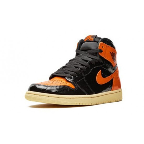 Kicksonfire Air Jordan 1 High Shattered Backboard BLACK 555088 028