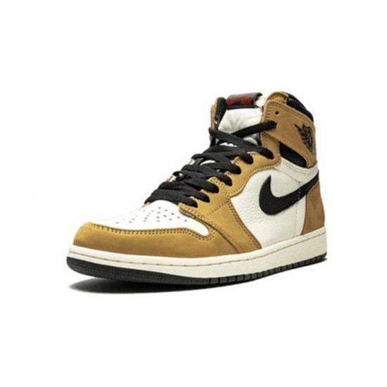 Kicksonfire Air Jordan 1 High Rookie of the Year GOLDEN HARVEST 555088 700