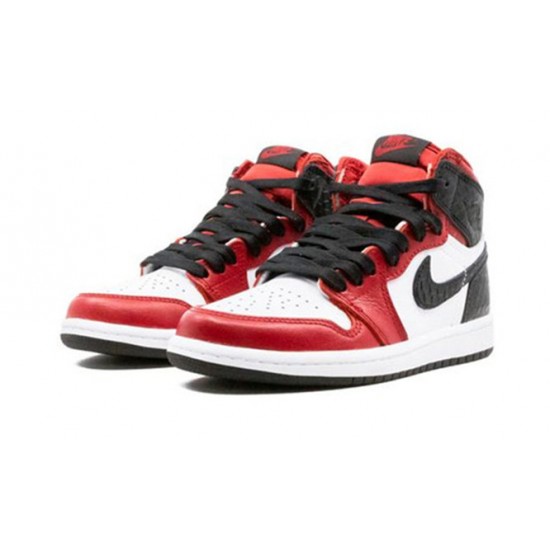 Kicksonfire Air Jordan 1 High Snake Chicago Satin GYM RED GYM RED CU0449 601