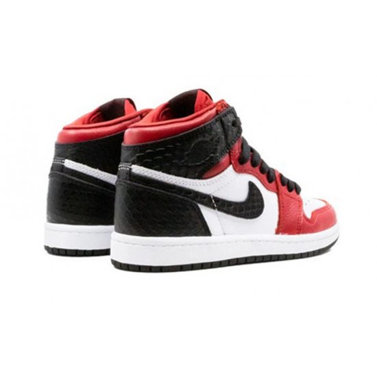 Kicksonfire Air Jordan 1 High Snake Chicago Satin GYM RED GYM RED CU0449 601