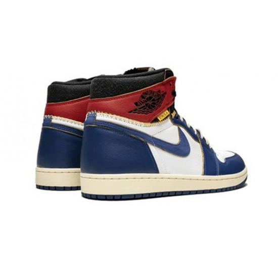 Kicksonfire Air Jordan 1 High Union &Storm Blue WHITE BV1300 146