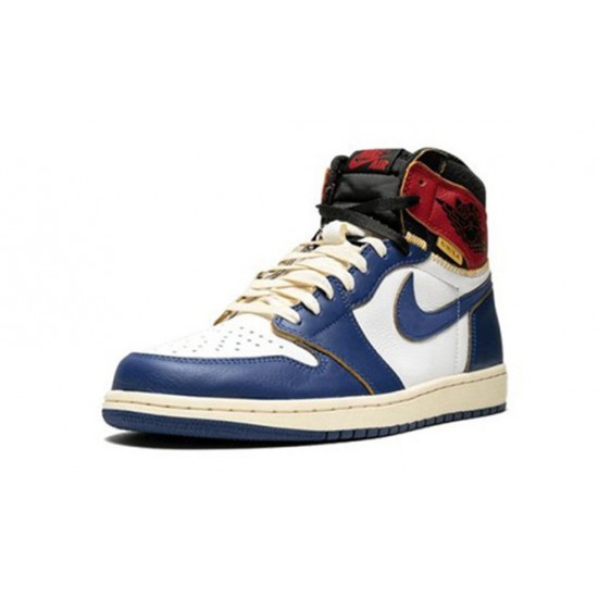 Kicksonfire Air Jordan 1 High Union &Storm Blue WHITE BV1300 146