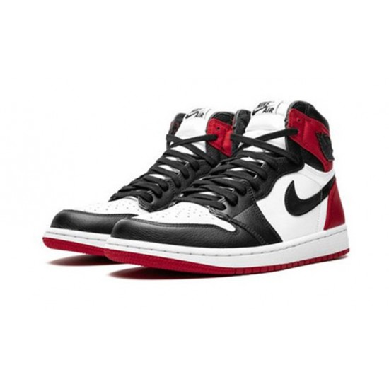 Kicksonfire Air Jordan 1 High OG “Black Toe WHITE 555088 125