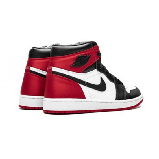 Kicksonfire Air Jordan 1 High OG “Satin Black Toe” BLACK CD0461 016