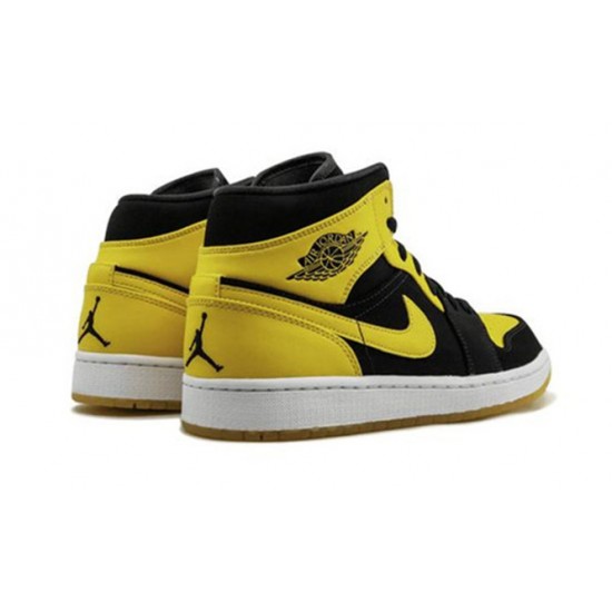 Kicksonfire Air Jordan 1 Mid “New Love BLACK 554724 035