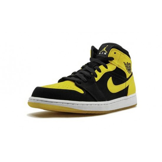 Kicksonfire Air Jordan 1 Mid “New Love BLACK 554724 035