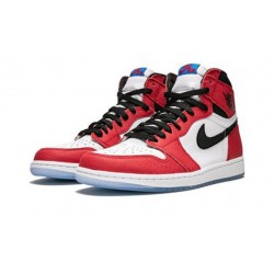 Kicksonfire Air Jordan 1 High Spiderman GYM RED GYM RED 555088 602