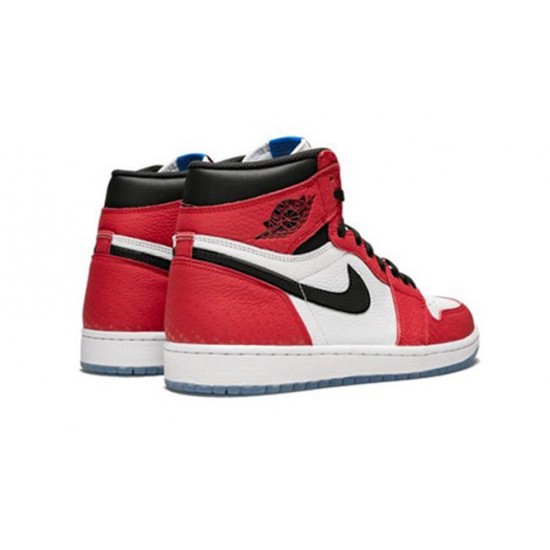 Kicksonfire Air Jordan 1 High Spiderman GYM RED GYM RED 555088 602