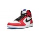 Kicksonfire Air Jordan 1 High Spiderman GYM RED GYM RED 555088 602