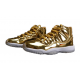 Kicksonfire Air Jordan 11 Metallic Gold White White 528895 103