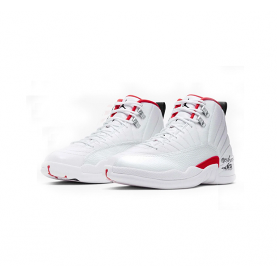 Kicksonfire Air Jordan 12 Twist White Red CT8013 106