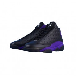 Kicksonfire Air Jordan 13 Black / Purple WHITE WHITE 414571 105