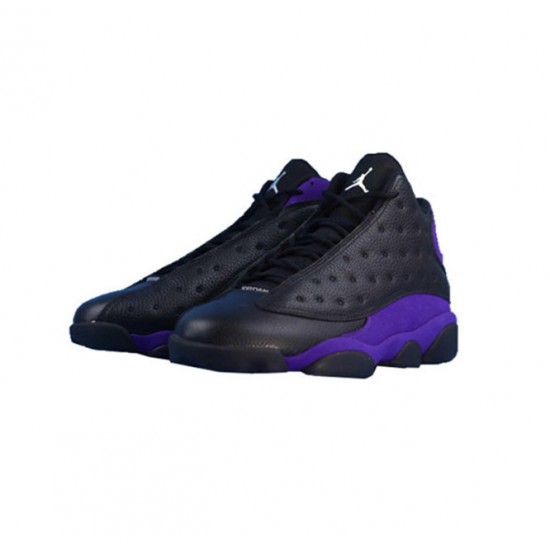 Kicksonfire Air Jordan 13 Black / Purple WHITE WHITE 414571 105