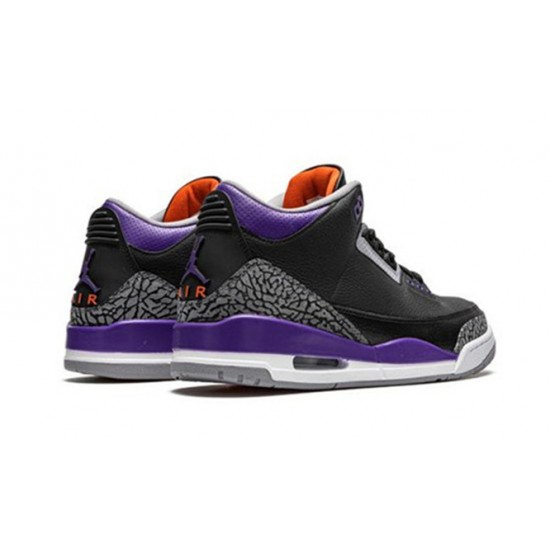 Kicksonfire Air Jordan 3 Court Purple Black Cement BLACK CT8532 050