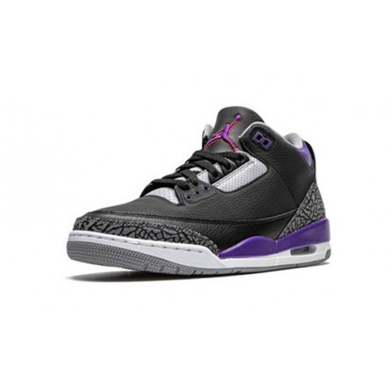 Kicksonfire Air Jordan 3 Court Purple Black Cement BLACK CT8532 050