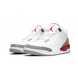 Kicksonfire Air Jordan 3 Hall of Fame WHITE/FIRE RED WHITE 136064 116