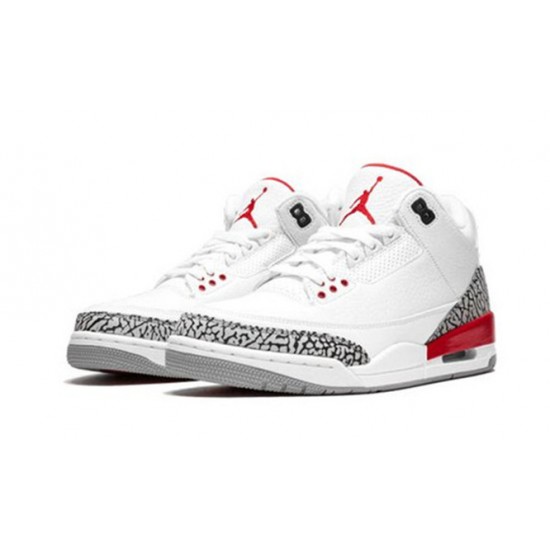 Kicksonfire Air Jordan 3 Hall of Fame WHITE/FIRE RED WHITE 136064 116