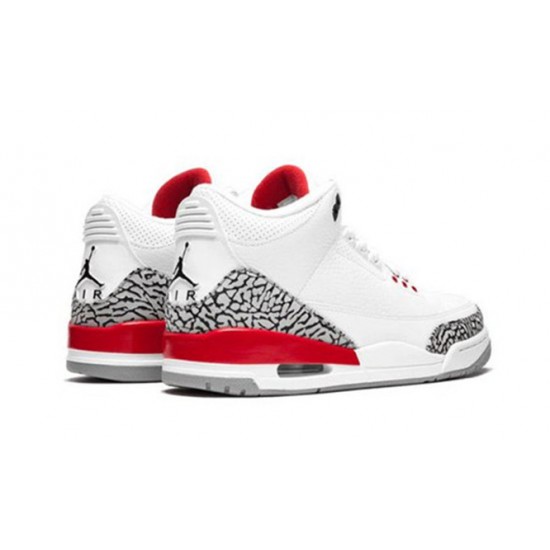 Kicksonfire Air Jordan 3 Hall of Fame WHITE/FIRE RED WHITE 136064 116