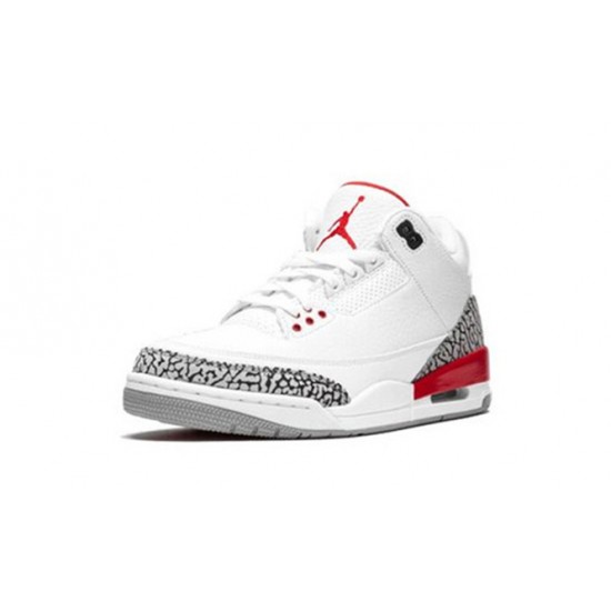 Kicksonfire Air Jordan 3 Hall of Fame WHITE/FIRE RED WHITE 136064 116