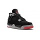 Kicksonfire Air Jordan 4 Bred BLACK/CEMENT  GREY BLACK 308497 060