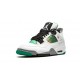 Kicksonfire Air Jordan 4 Rasta &Lucid Green WHITE AQ9129 100