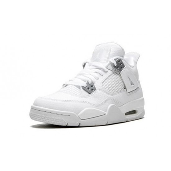 Kicksonfire Air Jordan 4 Pure Money WHITE 408452 100