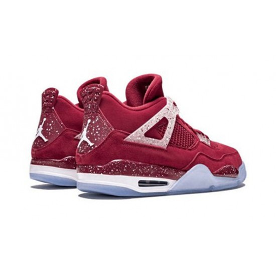 Kicksonfire Air Jordan 4 Retro Oklahoma Sooners TEAM CRIMSON TEAM CRIMSON AJ4 904282