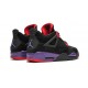 Kicksonfire Air Jordan 4 Retro Raptors BLACK/COURT PURPLE BLACK AQ3816 056