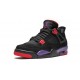 Kicksonfire Air Jordan 4 Retro Raptors BLACK/COURT PURPLE BLACK AQ3816 056