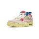 Kicksonfire Air Jordan 4 Union &Guava Ice GUAVA ICE/LIGHT BONE DC9533 800