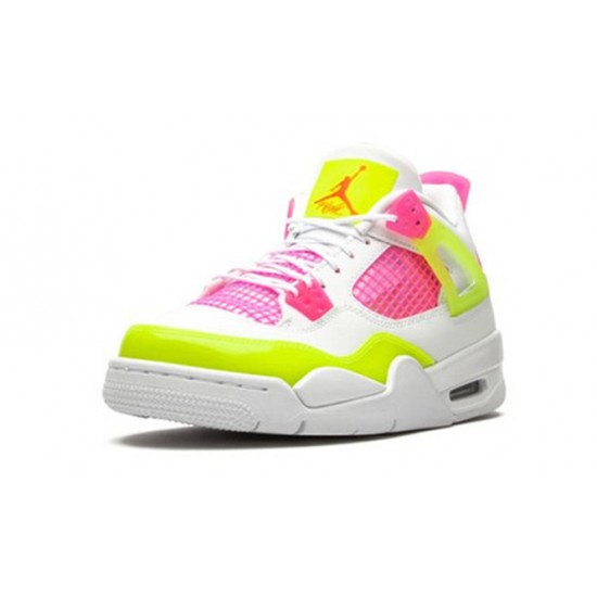 Kicksonfire Air Jordan 4 Retro White Lemon Pink WHITE WHITE CV7808 100