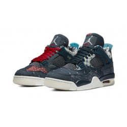 Kicksonfire Air Jordan 4 Sashiko DEEP OCEAN CW0898 400