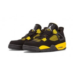 Kicksonfire Air Jordan 4 Thunder BLACK 308497 008