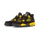 Kicksonfire Air Jordan 4 Thunder BLACK 308497 008