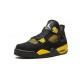 Kicksonfire Air Jordan 4 Thunder BLACK 308497 008